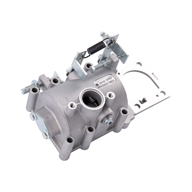 Fuel injection pump for 2V95F V-type twin-cylinder diesel engine, including speed governing mechanism, roller tappet body, M12x1.5 oil outlet joint, suitable for 2V92F/2V95F V-type twin-cylinder air-cooled engines made in China