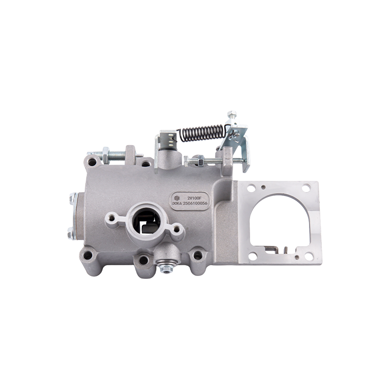 2V100F Type twin-cylinder diesel engine fuel injection pump (including speed governing mechanism), dual-plunger structure, suitable for engines with a cylinder diameter × stroke of 100×85mm, applicable to the 2V100F twin-cylinder air-cooled engine produced in China
