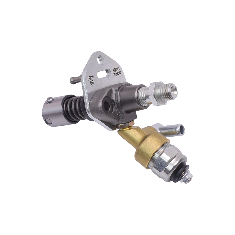 Yanmar Series 1100F Solenoid-Valve-Type Fuel Injection Pump, with roller tappet body and M12x1.5 oil outlet connector, suitable for the 1100FE single-cylinder air-cooled engines produced in China