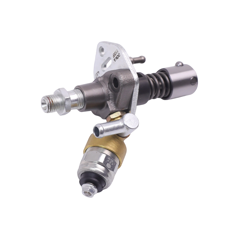 Yanmar Series 1100F Solenoid-Valve-Type Fuel Injection Pump, with roller tappet body and M12x1.5 oil outlet connector, suitable for the 1100FE single-cylinder air-cooled engines produced in China