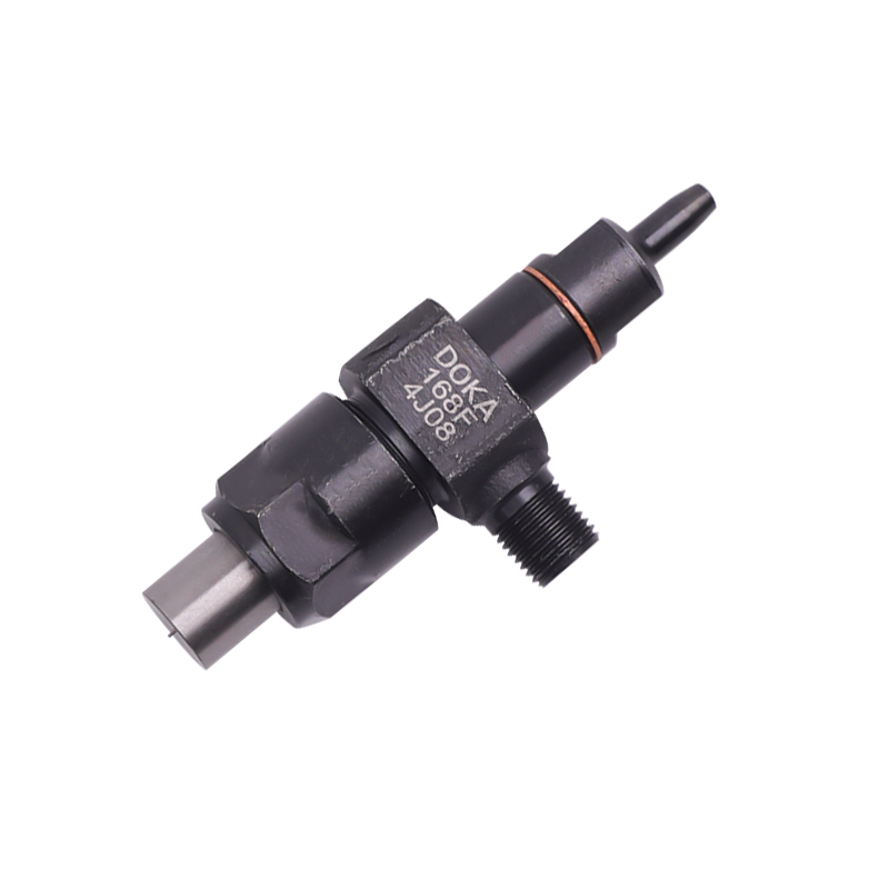 Yanmar Series 168F Injector, with side fuel inlet and M12x1.25 pintle nozzle, suitable for the 168F single-cylinder air-cooled engines produced in China