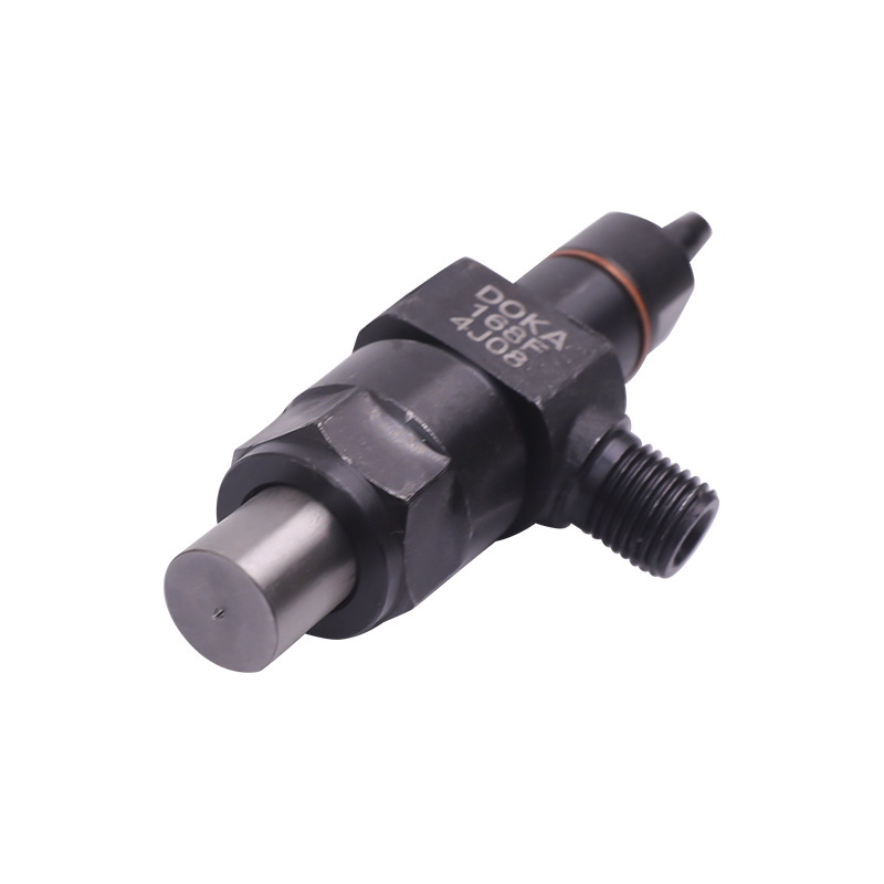 Yanmar Series 168F Injector, with side fuel inlet and M12x1.25 pintle nozzle, suitable for the 168F single-cylinder air-cooled engines produced in China