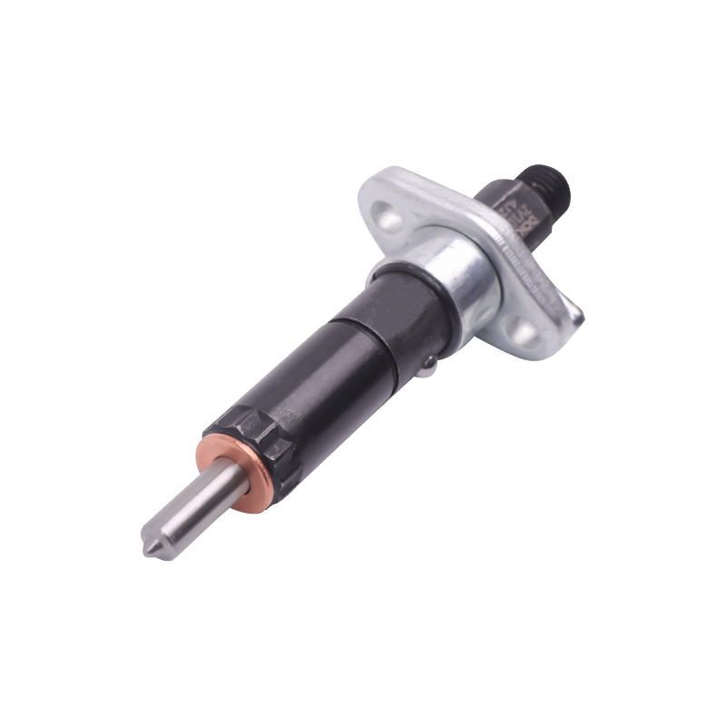 2V100F Type twin-cylinder diesel engine injector, top-mounted fuel inlet, M12x1.5 thread, five-hole nozzle, precision aperture design, suitable for the 2V100F twin-cylinder air-cooled engine produced in China