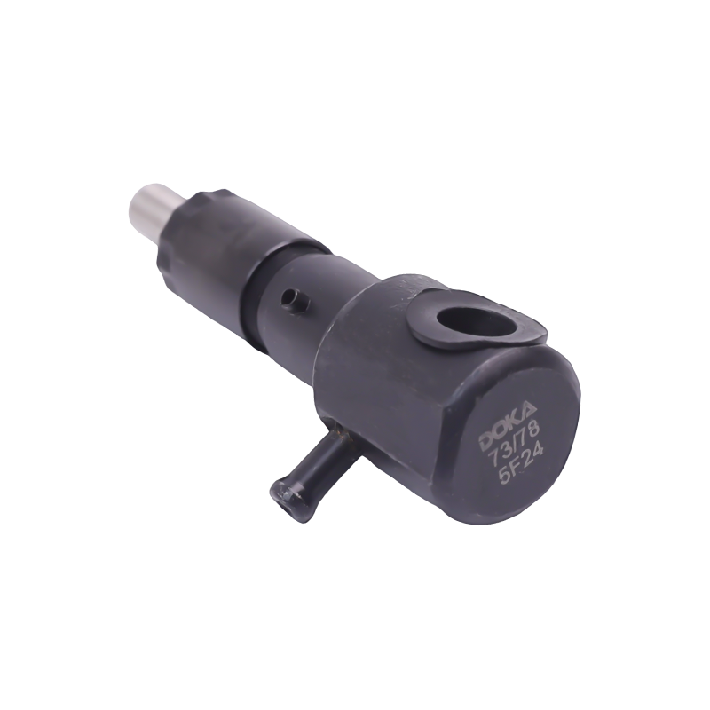 Yanmar Series 178F Injector, suitable for the KD178F and KD178FE single-cylinder air-cooled engines produced in China, adopts a side oil inlet, M14x1.5 thread, and 4-hole nozzle.